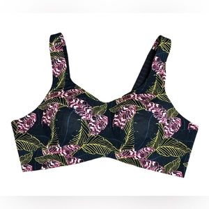 Knix Catalyst Sports Bra Limited Edition Electric Aloha Print Size 6